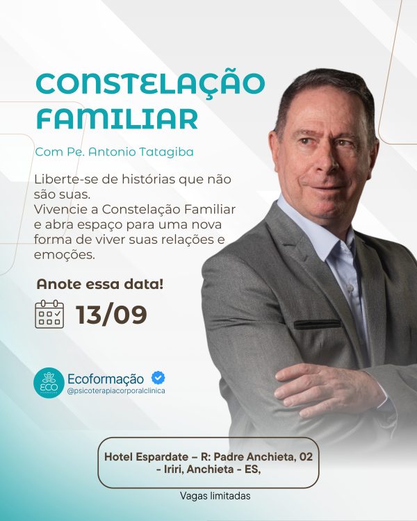 Workshop de Constelação Familiar com Pe. Antonio Tatagiba